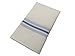 Milliken Signature Blue Stripe Bistro Napkins 1 Dozen
