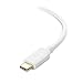 Cable Matters USB 3.1 Type C (USB-C & Thunderbolt 3 Port Compatible) to DisplayPort 4K 60Hz UHD Adapter in White
