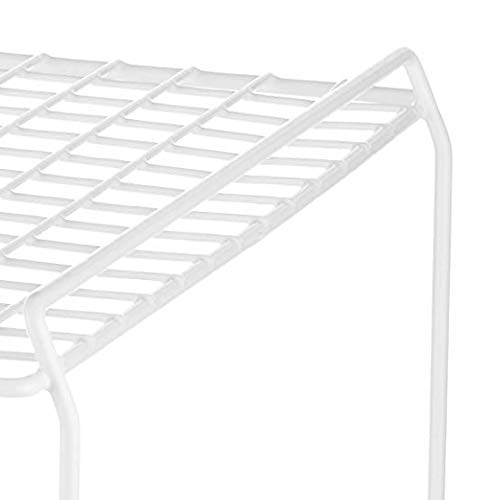Whitmor White Wire Stacking Shelf Large Pricepulse
