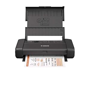 Canon Pixma TR150 Wireless Mobile Printer with Airprint and Cloud Compatible, Black