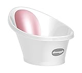 Shnuggle Baby Bath Tub - Compact Support Seat, Makes Bath Time Easy, 0-12m, PINK
