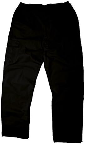 Full Blue Side Elastic Big and Tall Cargo Pant