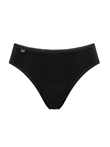 Sloggi sloggi 24/7 Cotton Tai, Bikini Femme, Noir (BLACK), 38