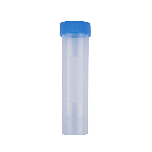 Eowpower 30pcs 50ml Plastic Vial Storage Container Test Tubes for Laboratory Lab