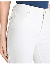Pantalones para dama con tirantes para adelgazar, color blanco