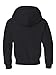 Jerzees Youth Pullover Hood, Black, Medium
