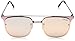Quay Women's Private Eyes Sunglasses, Pink/Rose Gold, One Size