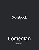 Notebook: Comedian by Wild Pages Press