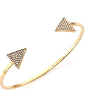 PAV Triangle Open Cuff Bracelet - MKJ4396710