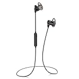 Charmast Bluetooth in Ear Headphones Wireless Earphones Magnetic Earbubs IPX4 Sweatproof Noise-Cancelling Sports for Running Exercise Gym (cm-7 Blackout)