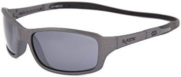 SLASTIK Sunglasses Slatiksun THUNDER for Kids-Head circumference size: XL 521~561mm (Thunder 005 Metal Grey, 122)