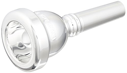 Bach 35018C Small Shank Tenor Trombone Mouthpiece, Silver Plated, 18C Cup Medium Shallow