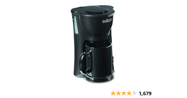 Salton FC1205 1-Cup Coffee Maker, Black 