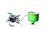 Optimus Polaris Optifuel Stove, with 0.4L Fuel Bottle, multifuel Burner for Both Liquid & LPG Canister Fuel Types, for Camping, Backpacking and Emergency Preparedness