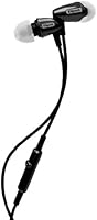 Klipsch S3M Earphones with 1-Button Mic for Answering Calls, Black