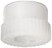 Nylon Thumb Nut, Off-White, Slotted, Meets UL 94V2, Inch, Class 2B 1/4