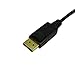 LinkS Gold Plated DisplayPort to HDMI/VGA/DVI Male to Female Support audio 4-in-1 Adapter in Black Support hook up three monitors at the same time