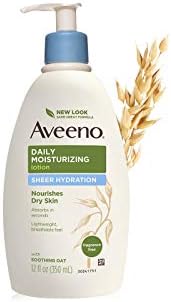 new aveeno moisturizer