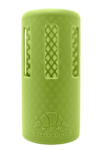 BottleArmor Protective Silicone Sleeve for Hydro Flask Water Bottles with DropShield Technology (Lime, 32 oz)