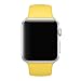 38mm Apple Watch Band, Perman Sports Comfort Smooth Silicone Smart Watch Replacement Bracelet Strap Band Watchband for Apple Watch Yellow