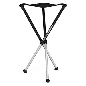 Walkstool – Model Comfort – 3-potige klapkruk van aluminium – Opvouwbaar – 4 selecteerbare modellen met vaste zithoogtes…