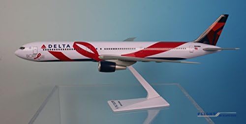 Flight Miniatures Delta Air Lines Boeing 767 1:200 Scale Breast Cancer Research Fund Display Model
