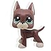 4pcs Littlest Pet Shop Great Dane Dog Lps #244 #750 #184 #1519