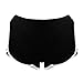 DaySeventh New Summer Pants Women Sports Shorts Gym Workout Yoga Short (S, Black)