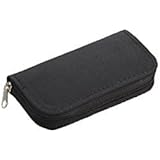 Leegoal 22 Slots Cell Phone CF SD Memory Card Carrying Case Bag(Black)