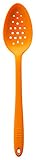 GIR: Get It Right Premium Silicone Ultimate Perforated Spoon, 13 Inches, Orange
