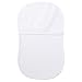 HALO BassiNest Fitted Sheet – 100% Organic Cotton, Soft and Breathable Bassinet Sheet for Babies, 30” x 16” Pre-Shrunk Sheet, White Organic