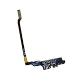ePartSolution-Samsung Galaxy S 4 SGH-i337 Charger Port Dock Charging USB & Microphone Mic Flex Cable Replacement Part USA Seller