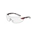 UVEX by Honeywell IGNITE Metallic Red Frame Clear Lens, Uvextra Anti-fog
