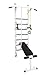 Indoor Family Gymnastic: Swedish Wall – AB Weight Bench – Pull-Up Bar- Dip Bar – Chin Up Bar – Kids Rope Ladder and Gymnastics Rings – Home Gym – Fitness Station – Wall or Ceiling & Floor Mountthumb 2
