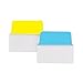 Avery Big Ultra Tabs, 2 x 1.75, 2-Side Writable, Yellow/Blue, 20 Repositionable Tabs (74765)