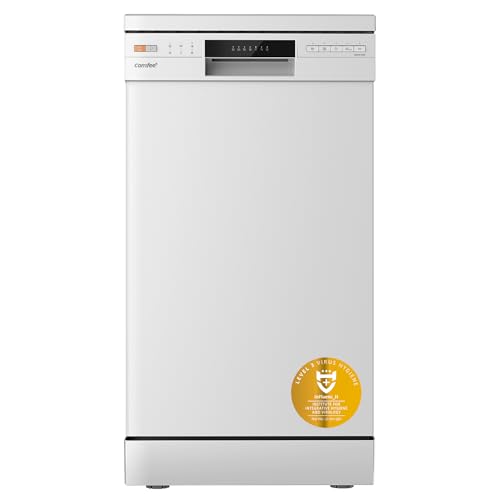 ' CDWEF1034BW Lavavajillas Independiente, 10 Cubiertos, 45cm, Blanco
