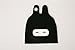 GZMM Unisex Newborn Baby Cotton Beanie Hat and Bib Set Cute Bunny 0-18months (Black)