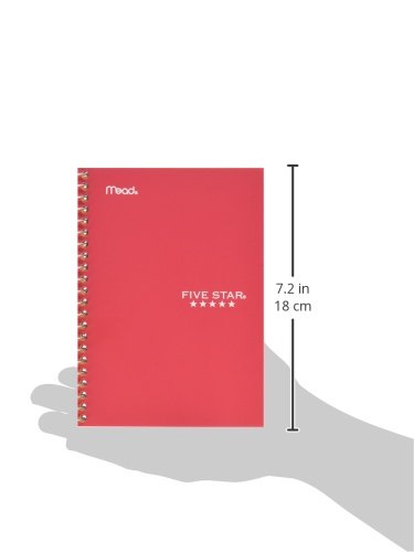 Five-Star-Personal-Spiral-Notebook-7-x-4-38-100-Sheets-College-Rule-Assorted-colors-6-Pack