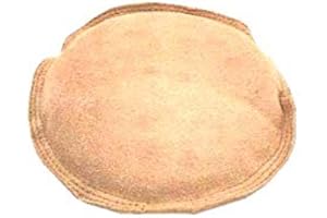 Rosenthal Collection Leather Sandbag for Jewelry Making - 6" Metal Forming, Engraving, & Silversmithing Pad - Round Sack Leather Sand Bag