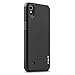 J&D Case Compatible for LG X Power Case, Heavy Duty Dual Layer Hybrid Shock Proof Protective Rugged Bumper Case for LG X Power Case, Not for LG X Charge/LG X Power 2, Black
