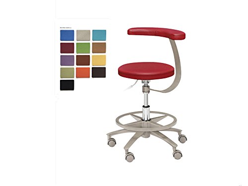 SoHome Dental Microfiber Leather Doctor's Chair Portable Dental Chairs Medical Stool Office Chair HS-11
