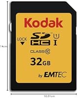 Kodak Premium 32GB SDHC Class 10 U1 Memory Card view 5