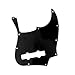 Musiclily Pro 10-Hole Contemporary J Bass Pickguard for Fender Jazz Bass Mexican 5-String, 3Ply Black