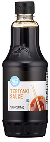 AMAZON BRAND – HAPPY BELLY TERIYAKI MARINADE AND SAUCE, 15 FL OZ (PACK OF 1)
