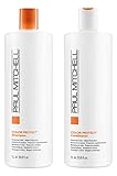 Paul Mitchell Color Protect Daily Shampoo and Conditioner Liter Duo 33.8 oz