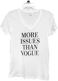 More Issues Than Vogue V Neck T Shirt