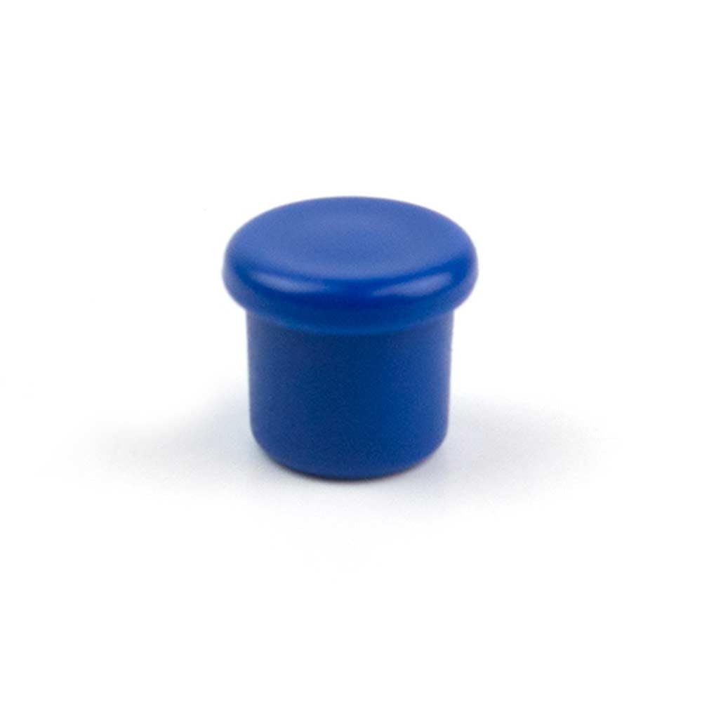 Pack of 10 Round Block Magnets 10 mm x 9 mm Blue