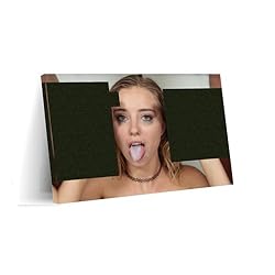 Sexy Model Haley Reed Body Portrait Poster 4 Canvas