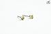 Tiny Birthstone Gemstone Post Stud Earrings in Sterling Silver | Multiple Color Choices & Sizes | Birthday Earrings for Women (3mm, August | Lime Green Peridot)