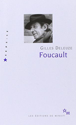foucault by GILLES DELEUZE (Mass Market Paperback)